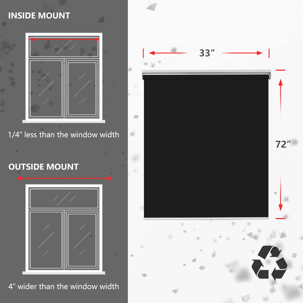 Blackout Roller Shades 33