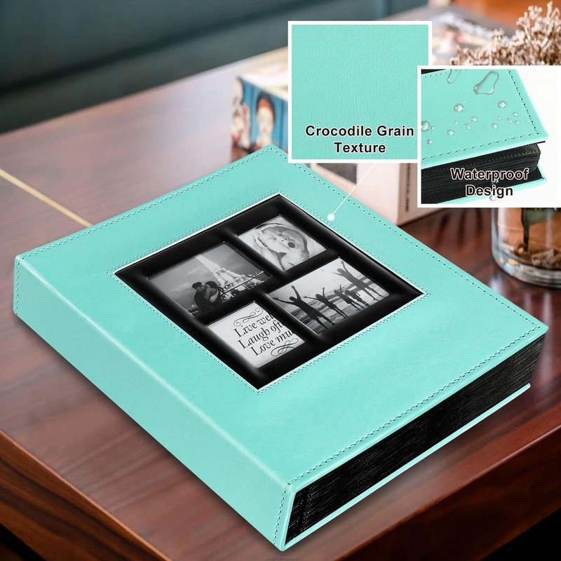 4x6 Photo Album with 1000 Pockets - Extra Large Capacity Scrapbook for Wedding, Family & Travel Memories | Acid-Free Archival Storage