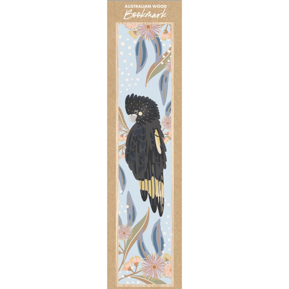Premium Australian Wood Bookmark with Fauna Birds Design - Perfect for Book Lovers, Gifts & Reading Accessories