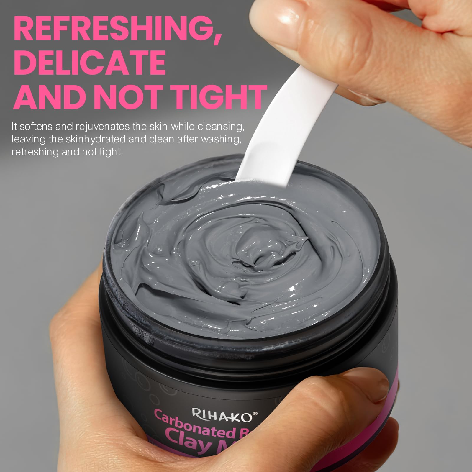 Best Carbonated Bubble Clay Mask for Blackhead Removal & Pore Refining - Deep Exfoliating & Detoxing Facial Mask for Oily & Dull Skin - Perfect Skincare Gift for Wife on Mother's Day - Spa & At-Home Facial Treatment