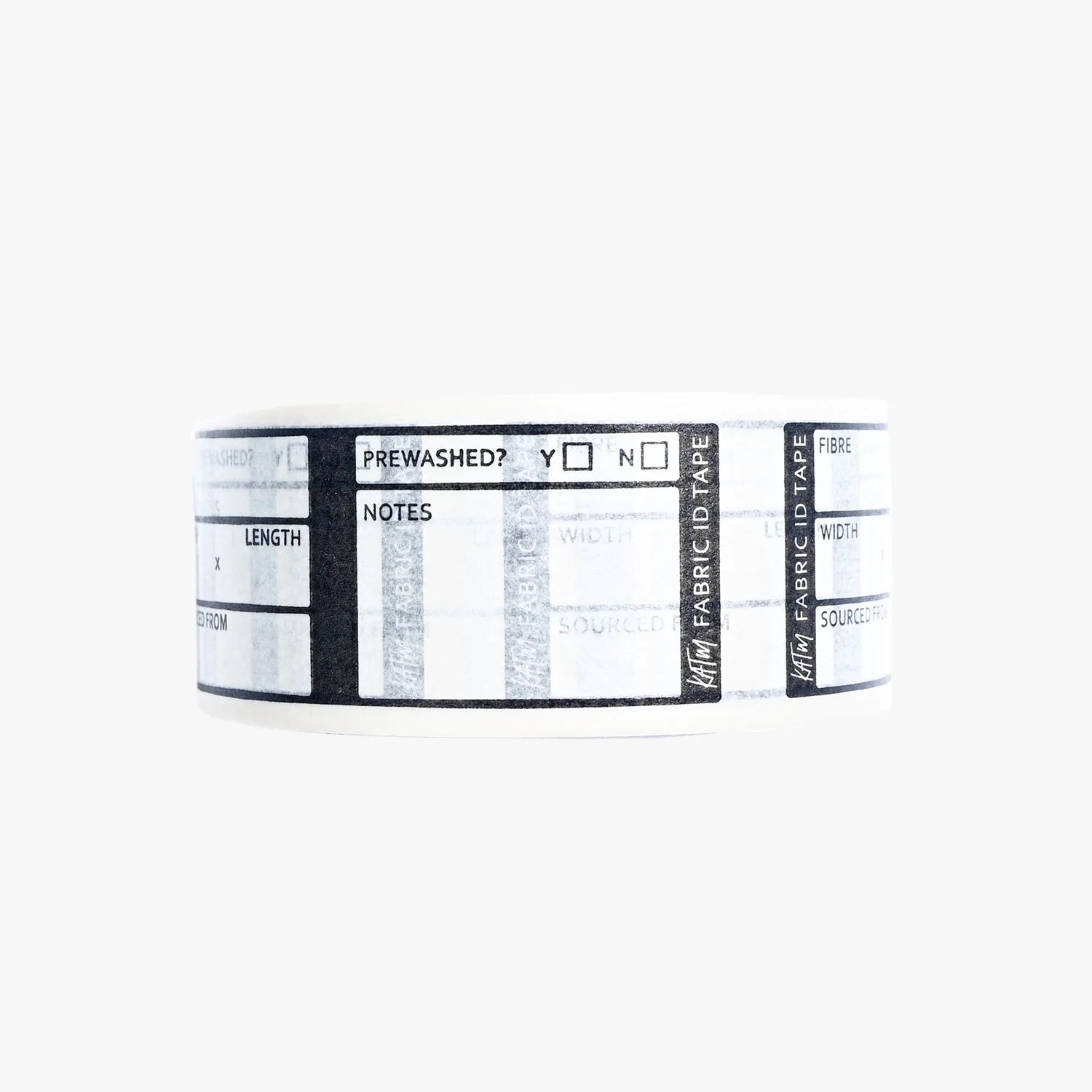 Kylie and the Machine Fabric ID Tape - Washable Labeling Tape for Clothing, Linens & Laundry - Perfect for Organizing Closets, Daycare & Nursing Homes