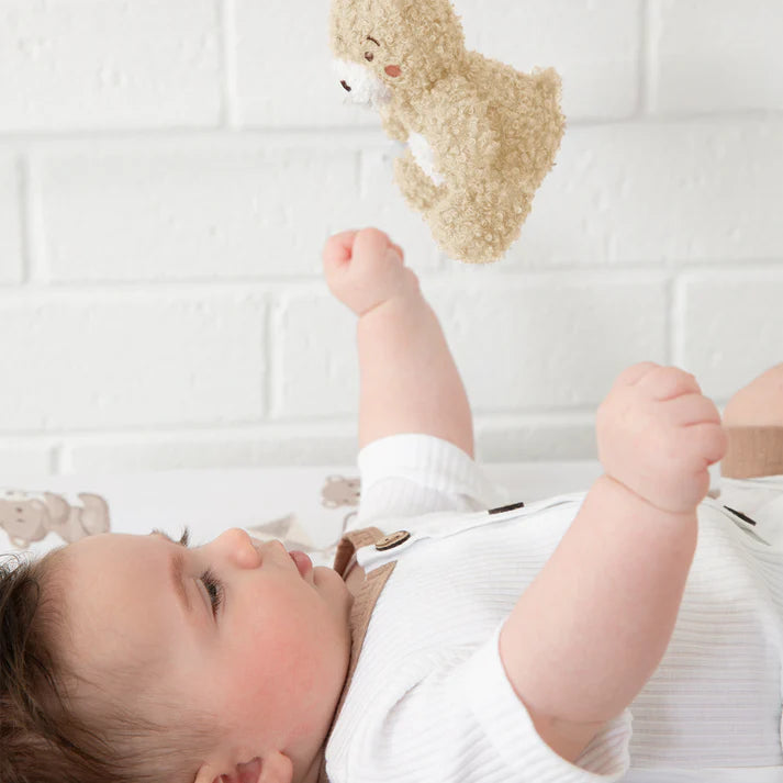 Soft Cuddle Bears Stroller Toys for Babies - Adorable Plush Hanging Toys for Prams, Strollers, and Car Seats - Perfect for Soothing and Entertaining Infants On-the-Go