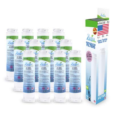 Zuma Filters (12-Pack) - GE 238C2334P003 Compatible Refrigerator Water and Ice Filter Replacement for OPFG4 - Clean & Fresh Drinking Water for Home, Office, and RV Use