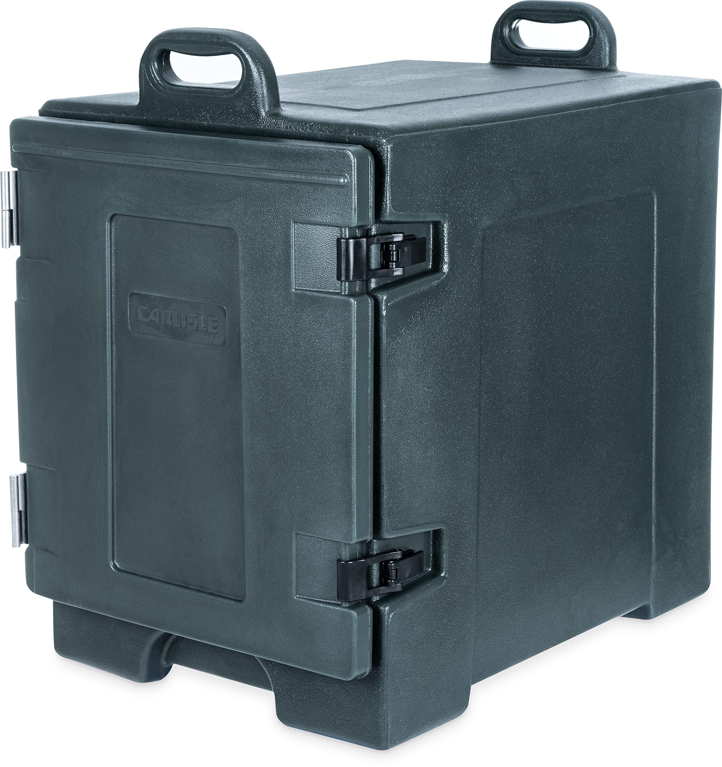 Carlisle Insulated Food Pan Carrier - 5 Pan Front Loading Catering Carrier with Handles for Restaurants, Events & Catering Services | Durable Plastic Food Warmer | Perfect for Buffets, Banquets & Commercial Kitchens (Slate Blue)