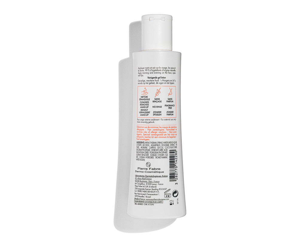 Avene Tolerance Extremely Gentle Cleanser for Sensitive Skin - Soap-Free, Fragrance-Free Face Wash - Perfect for Daily Cleansing & Makeup Removal