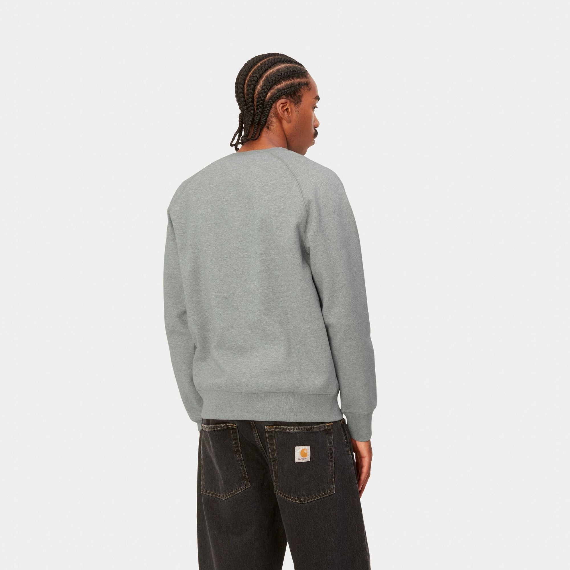 Chase Sweatshirt for Women & Men | Soft Grey Heather Pullover Hoodie | Cozy Casual Wear for Fall & Winter | Perfect for Lounge, Gym, and Outdoor Activities