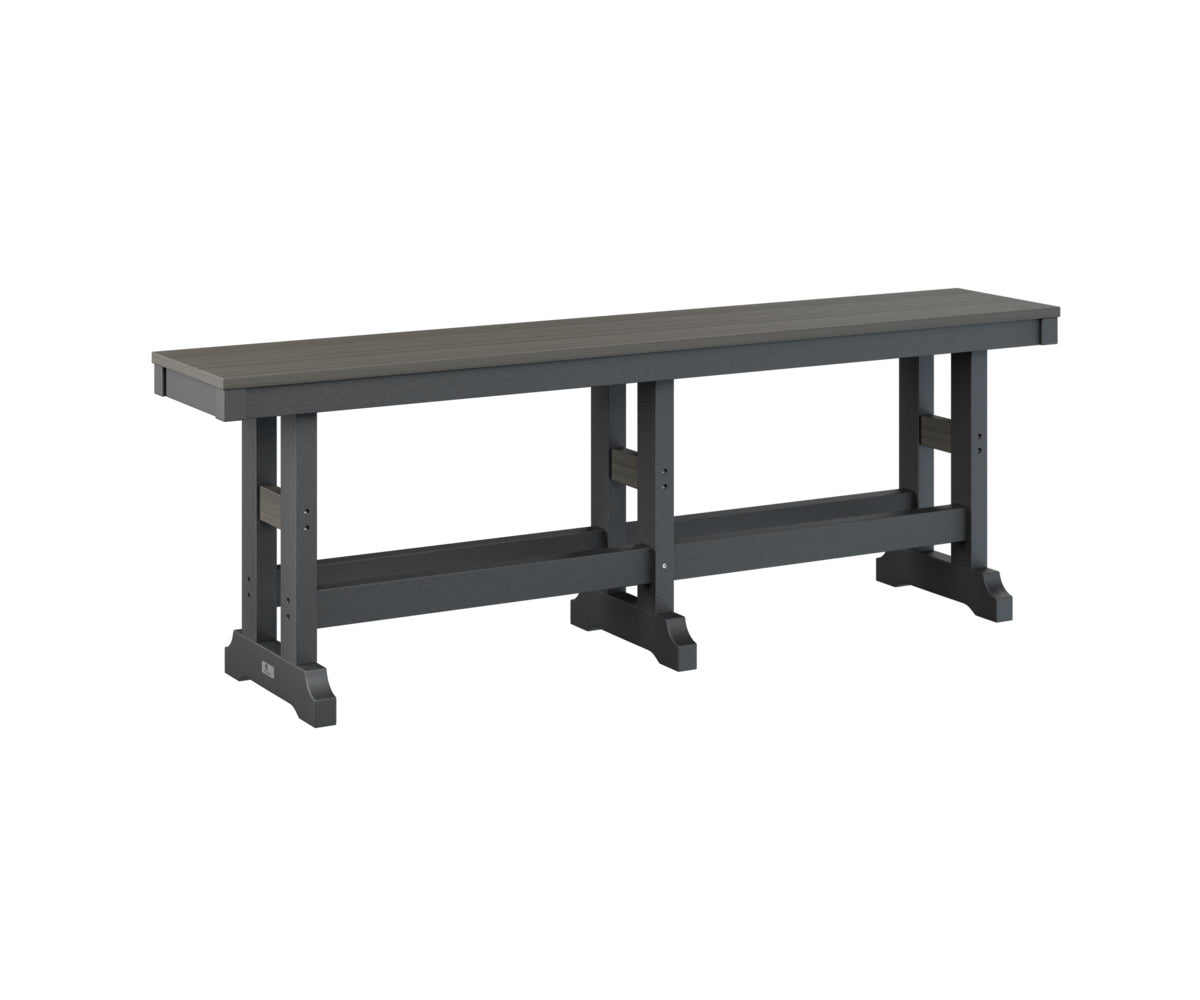 Berlin Gardens Garden Classic 66 Dining Bench - Outdoor Patio Furniture for Backyard, Deck, and Garden - Weather-Resistant Dining Set with Comfortable Seating