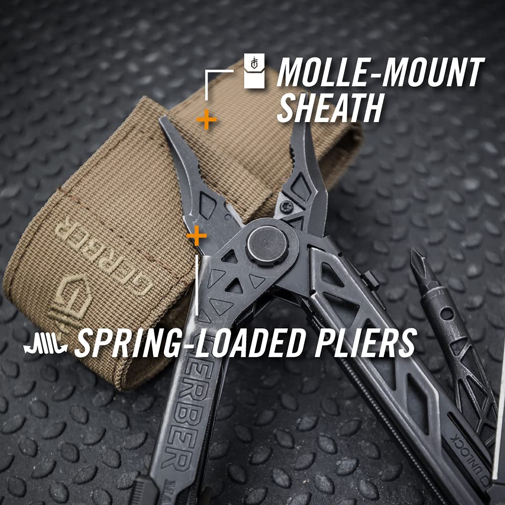 Gerber Gear Center-Drive Multitool with Needle-Nose Pliers, 3.25