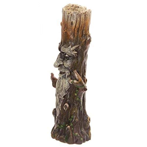 Puckator Green Man Stick Incense Burner - Handcrafted Resin Holder for Aromatherapy & Meditation | Perfect for Home, Yoga Studio & Spiritual Spaces