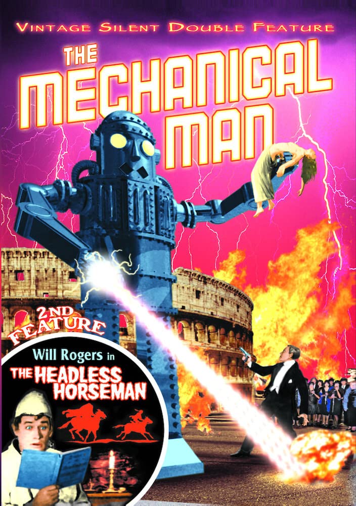 The Mechanical Man (1921) & Headless Horseman (1922) - Rare Silent Film Classics for Movie Collectors & Vintage Cinema Enthusiasts - Perfect for Halloween Screenings & Film History Studies