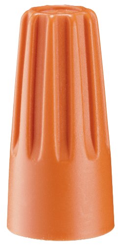 12 Pack Orange Wire Connectors - Waterproof & Secure Electrical Wire Nuts for Home, Outdoor, and DIY Projects