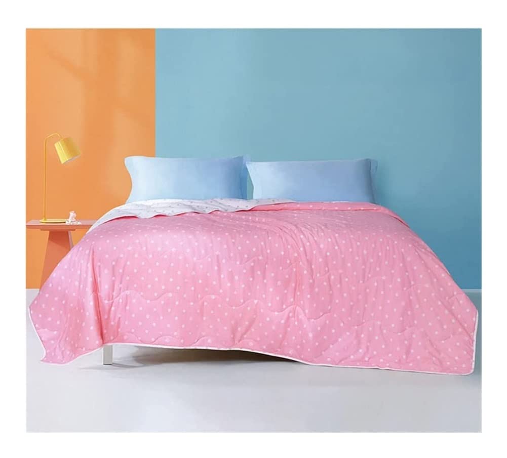 Z Create Design Summer Cooling Quilt - Double Sided Air Conditioning Blanket with 7-Hole Fiber, Lightweight Thin Quilt Core - 203 x 229cm (Queen Size) - Perfect for Hot Sleepers, Bedroom & Guest Room Use