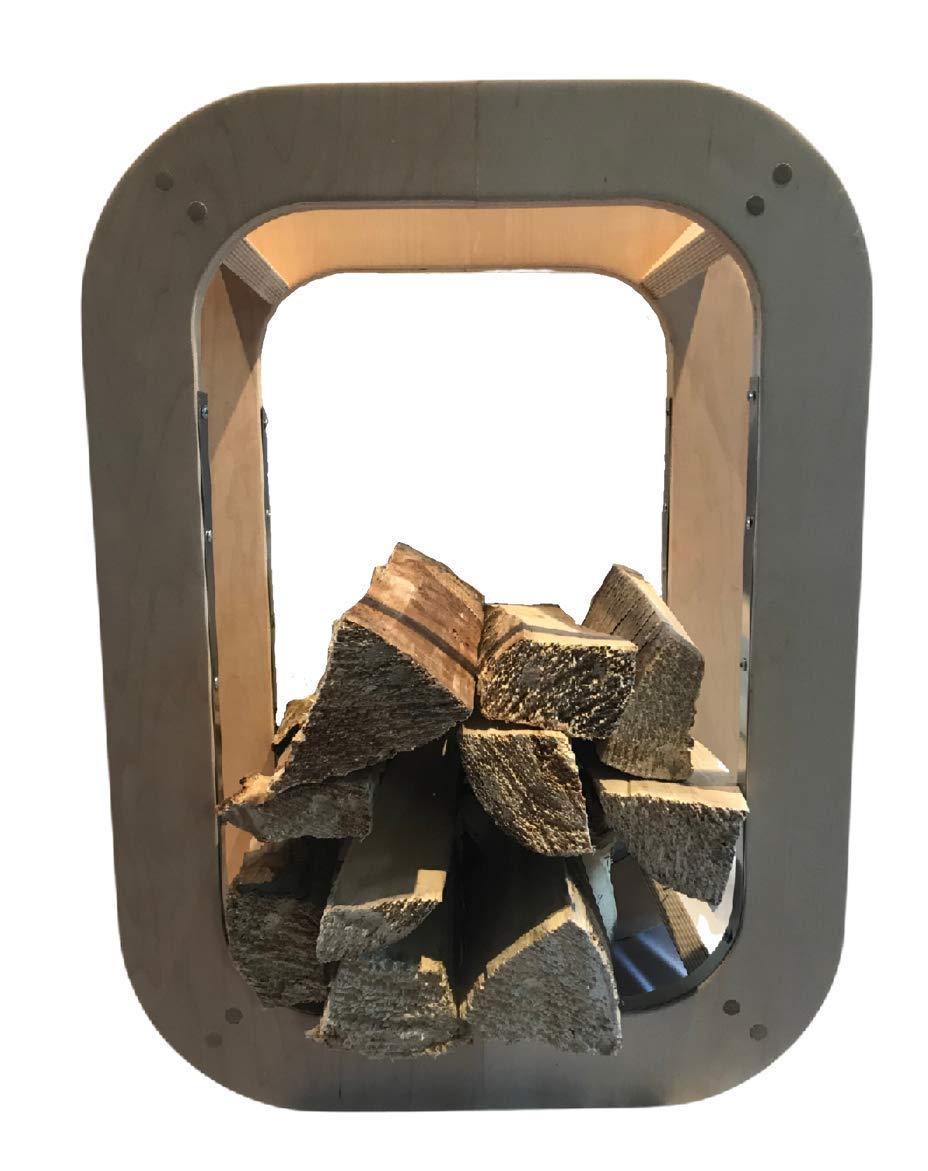 Heavy Duty Firewood Rack for Indoor & Outdoor Use - Sturdy Firewood Holder & Storage Organizer - Perfect for Fireplace, Wood Stove, Camping & Patio