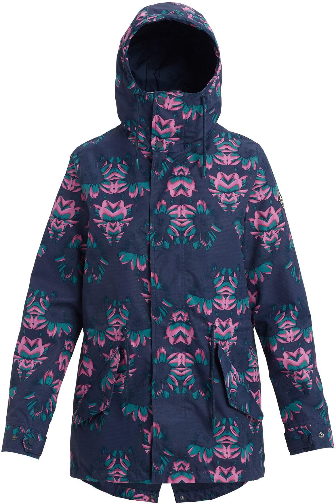 Burton Women's Sadie Rain Jacket - Waterproof Windbreaker for Hiking, Camping & Outdoor Activities - Lightweight & Breathable Raincoat for All-Weather Protection