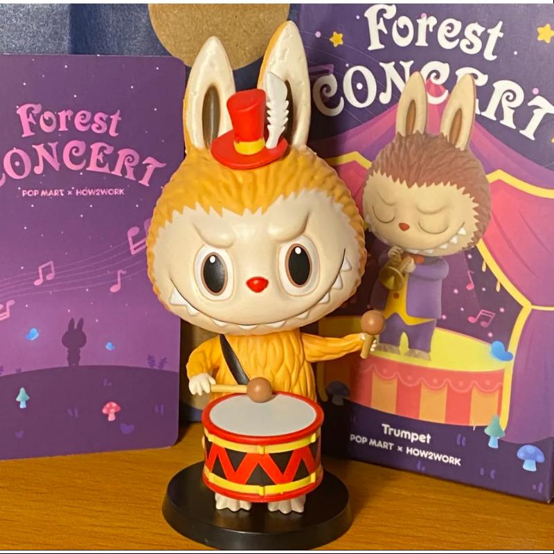 Labubu The Monsters Forest Concert Series Military Drum - Cute Collectible Vinyl Figure for Display, Gifts & Anime Fans | Perfect for Shelf Decor, Office Display & Pop Culture Collections