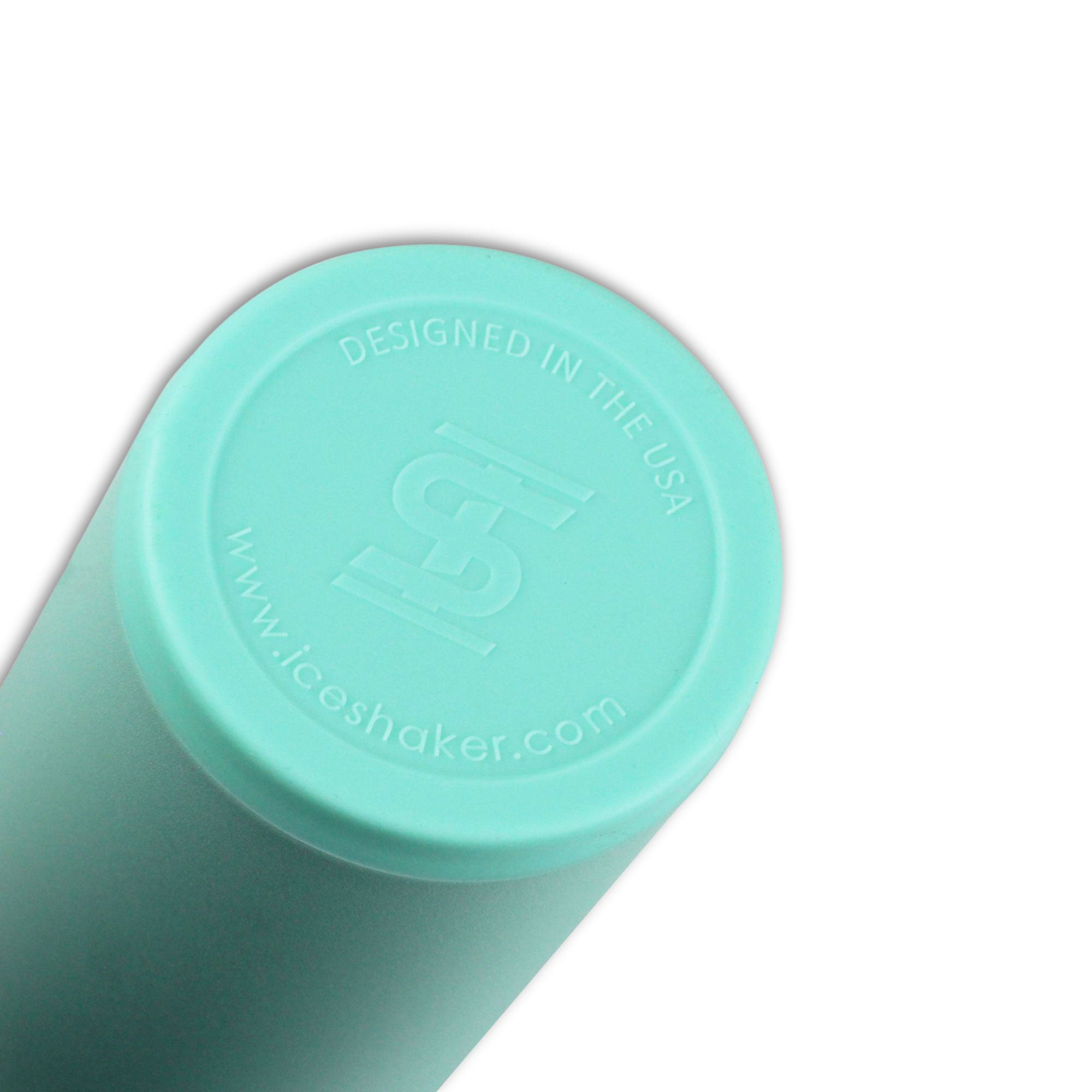 26oz Ice Shaker Matte Series Protein Shaker Bottle - Mint Green for Gym, Workout & Post-Workout Recovery - Leakproof & BPA-Free
