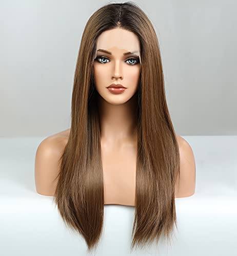 Heat Friendly Silky T-Part Synthetic Wig for Women - Perfect for Daily Wear, Cosplay & Special Occasions