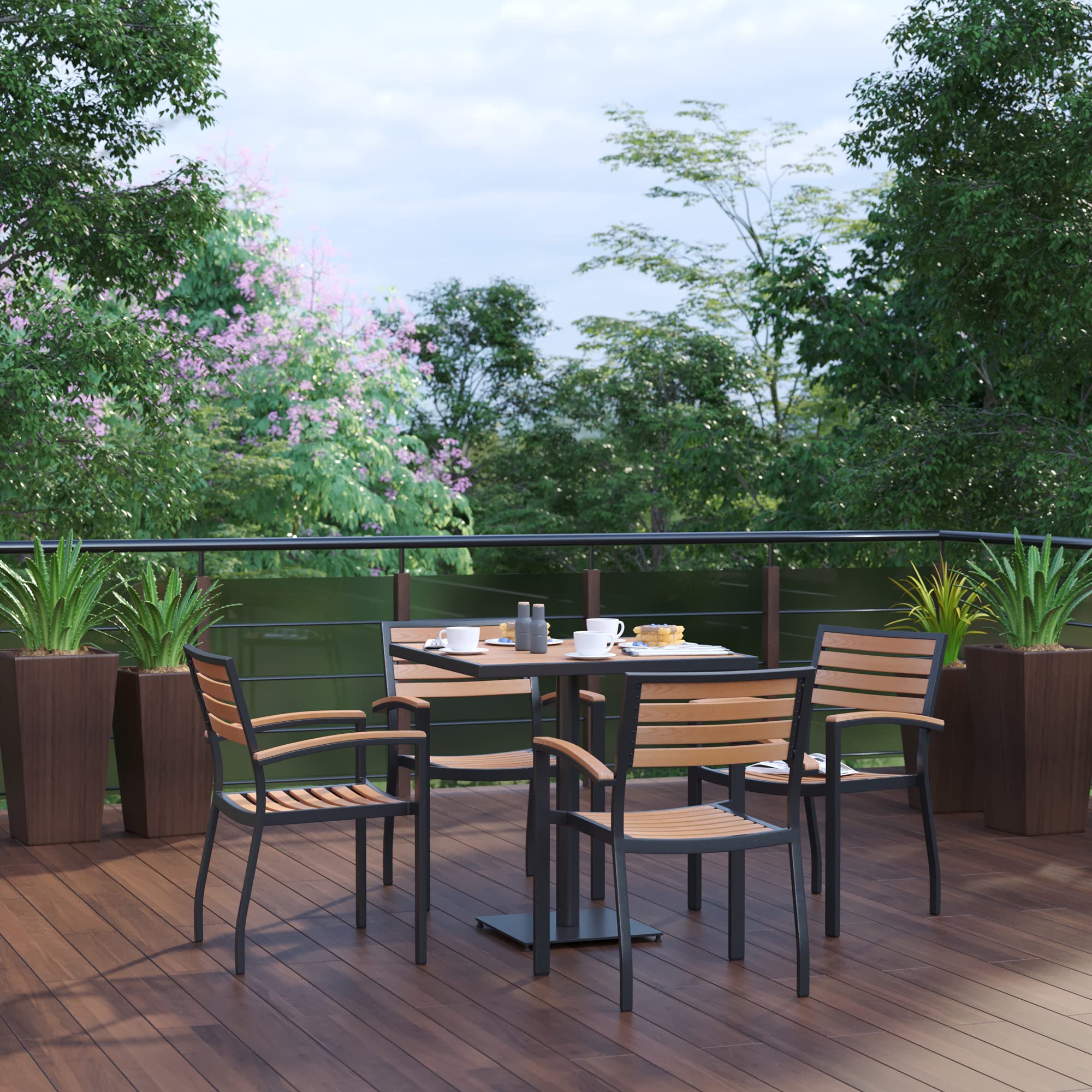 Flash Furniture 5-Piece Patio Dining Set - 30