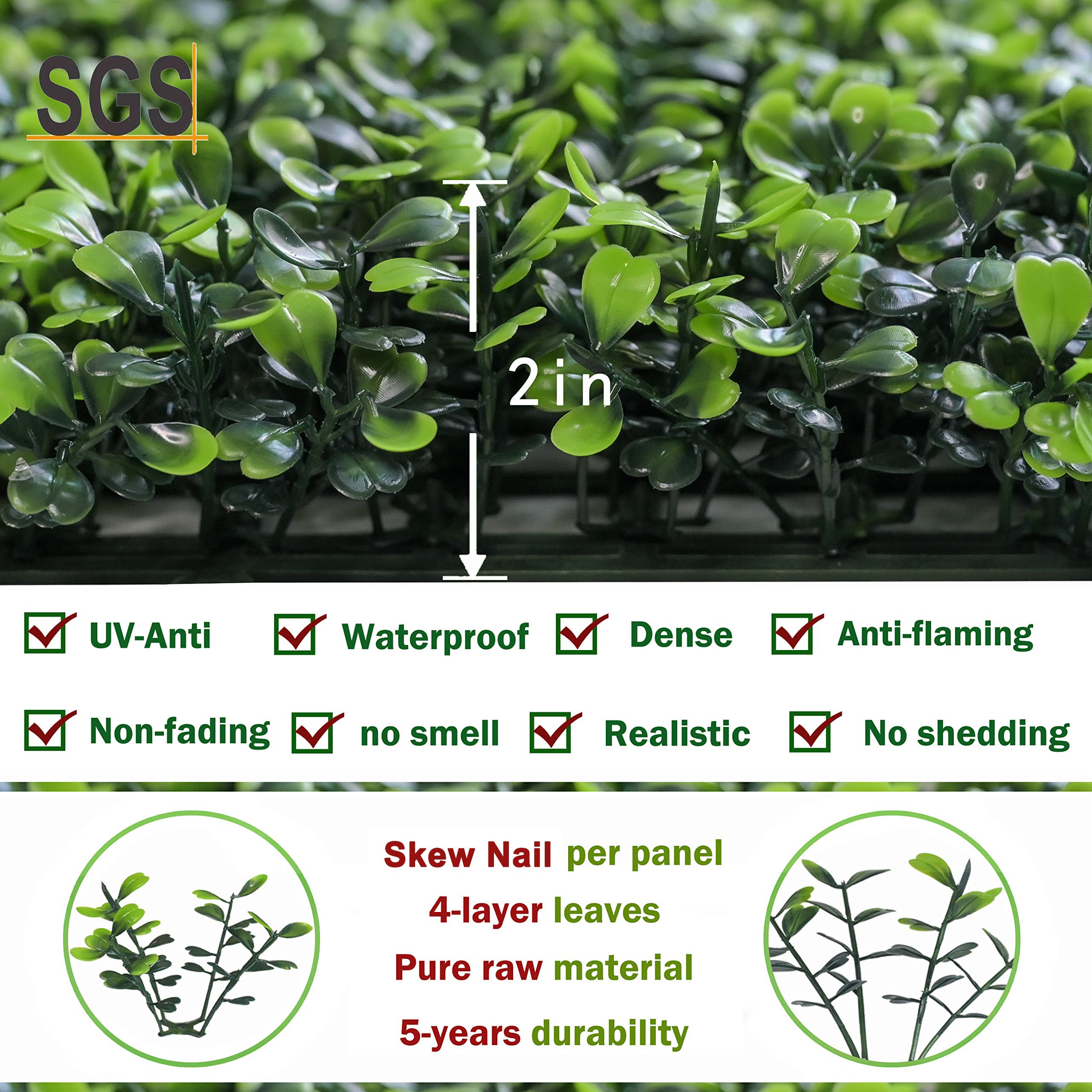 Bybeton Artificial Green Wall Panel - 20
