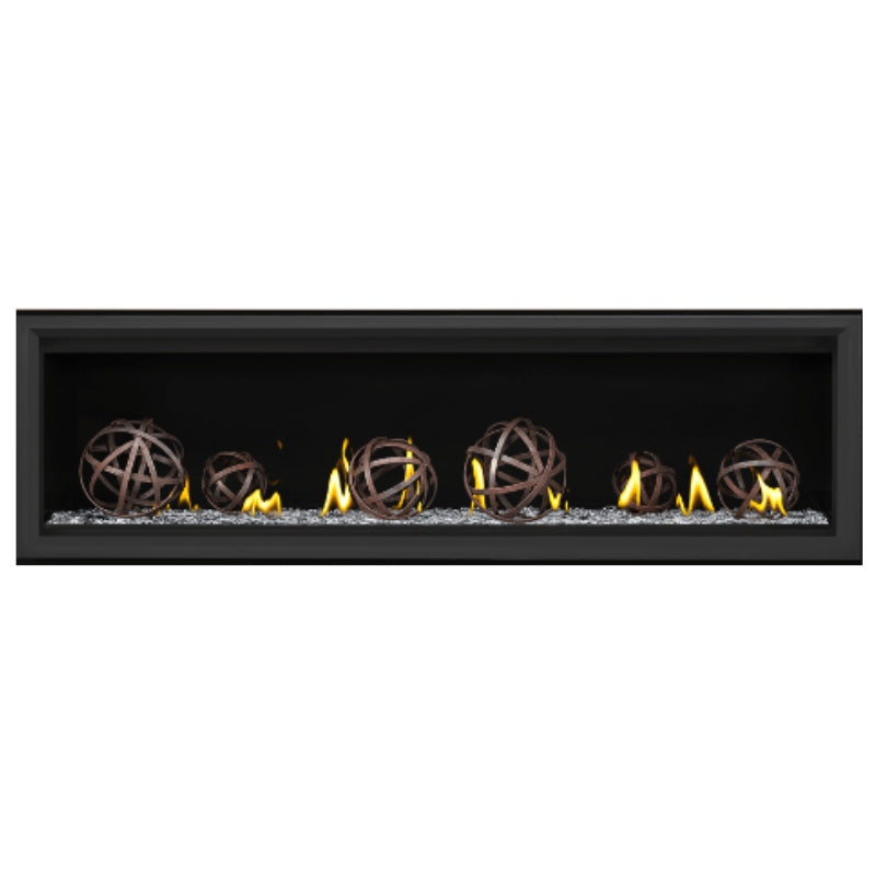 Napoleon Vector 62 Linear Direct Vent Gas Fireplace - LV62N | Modern Home Heating Solution for Living Rooms & Patios