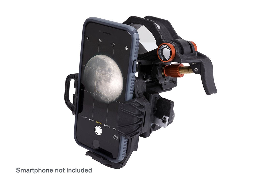 NexYZ Universal 3-Axis Smartphone Adapter (81055) - Compatible with All Smartphones for Stable Photos & Videos - Perfect for Travel Vlogging, Astrophotography & Social Media Content Creation