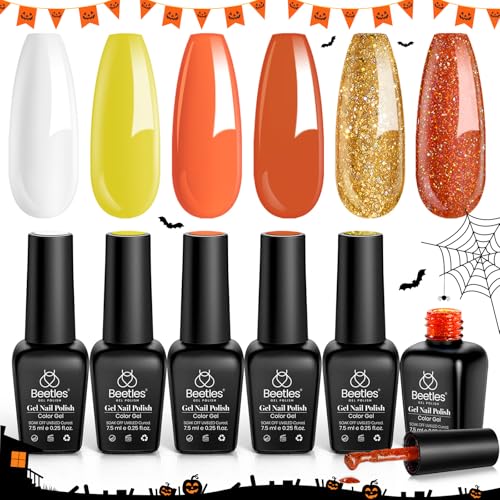 0-0-1-Orange Gel Nail Polish