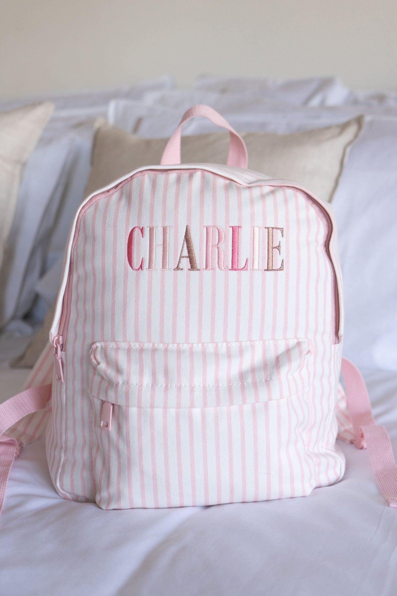 Personalized Bambino Backpack for Kids - Custom Name School Bag, Durable & Lightweight for School, Travel, and Daily Use