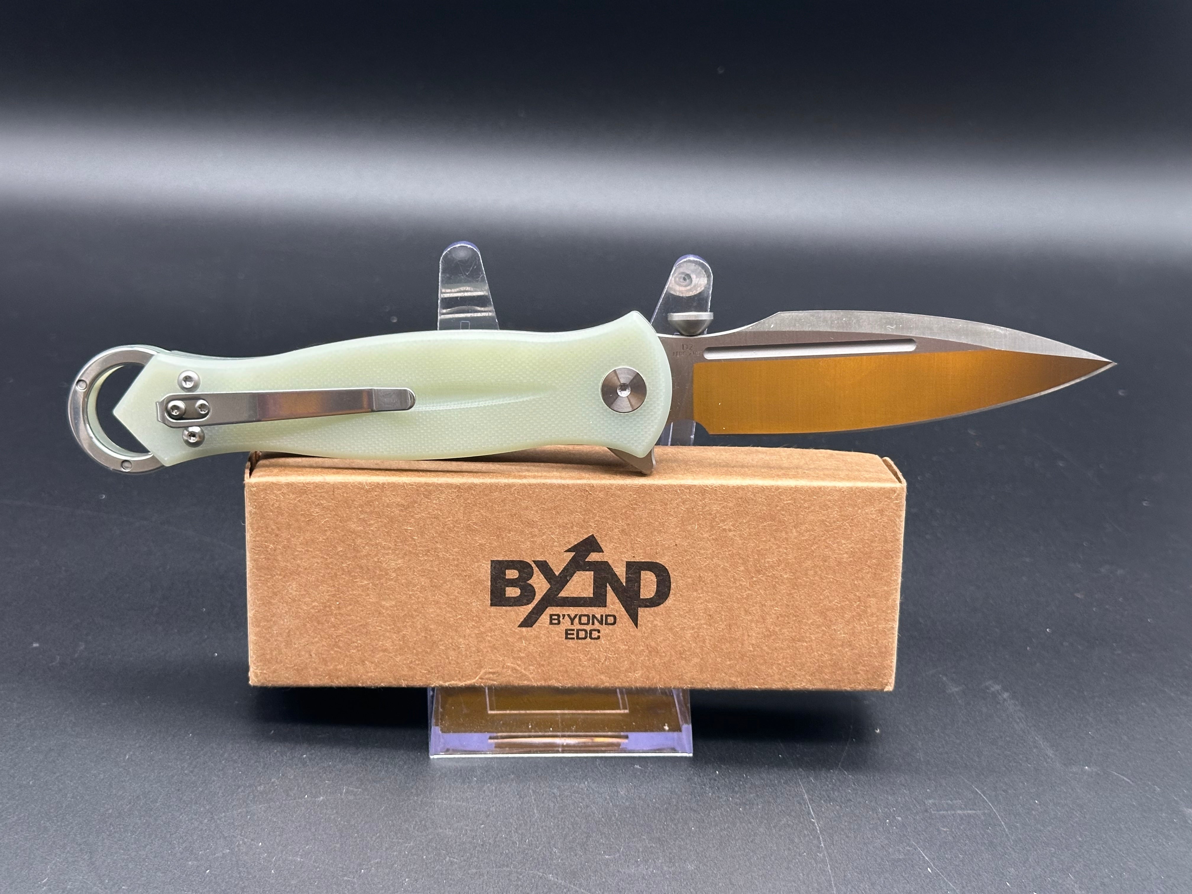 B'yond EDC Kibuga Liner Lock Folding Knife - 3.75