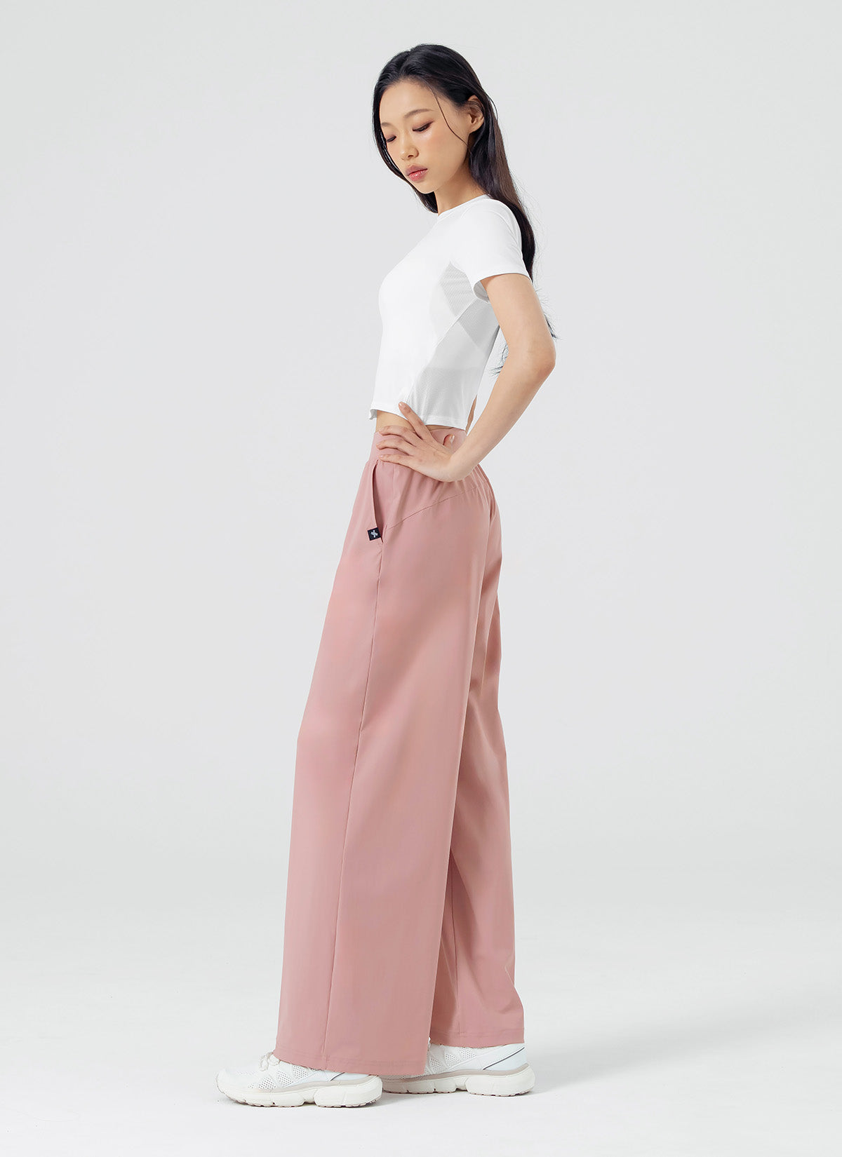 Air Freezer Cooling Wide Leg Pants for Women - Breathable Loose Fit Summer Trousers for Outdoor, Yoga & Lounge Wear