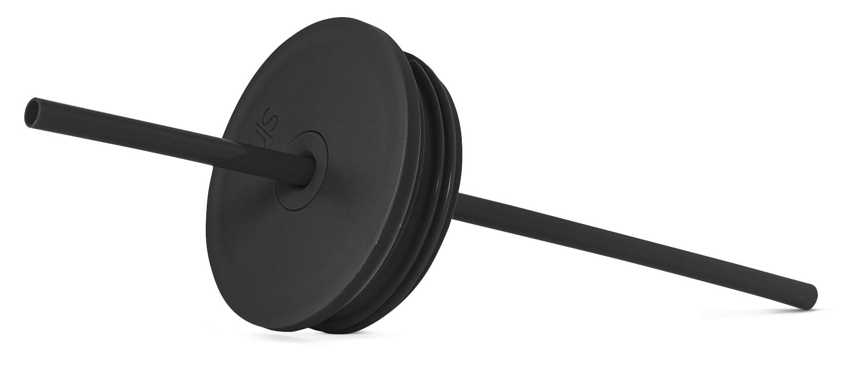 Simple Modern Tumbler Lid with Straw - Reusable Replacement Lid Only Fits Simple Modern S|M Size | Compatible with Classic, Journey & Scout Travel Mugs | Stainless Steel Coffee & Water Bottle Accessory | Midnight Black | Perfect for Office, Gym & Outdoor Activities