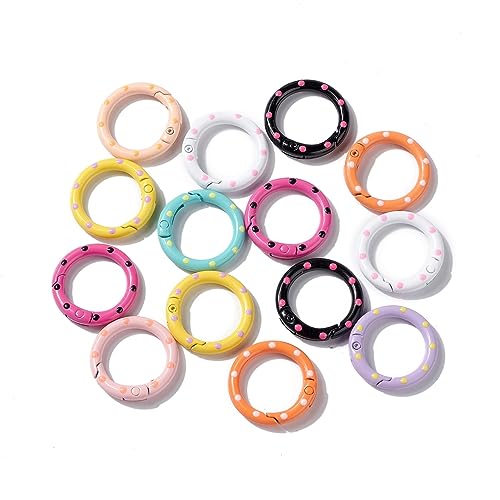Polka Dot Round Ring_30Pcs