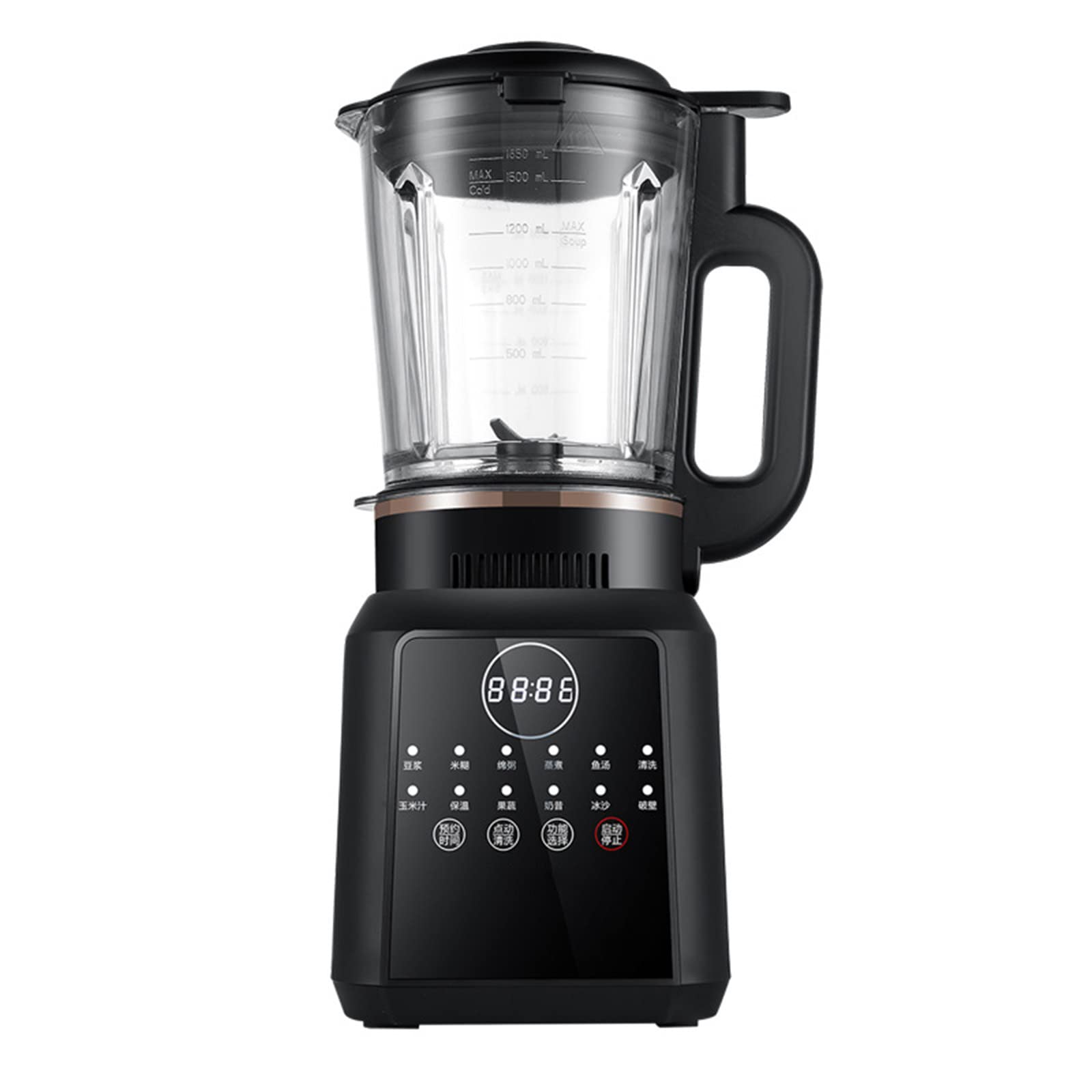 QBREZA Soy Milk Maker with Heating & Grinding Function, No-Filter Design, Small Household Blender for Cooking & Food Supplement - Perfect for Homemade Soy Milk, Nut Milk, and Healthy Smoothies