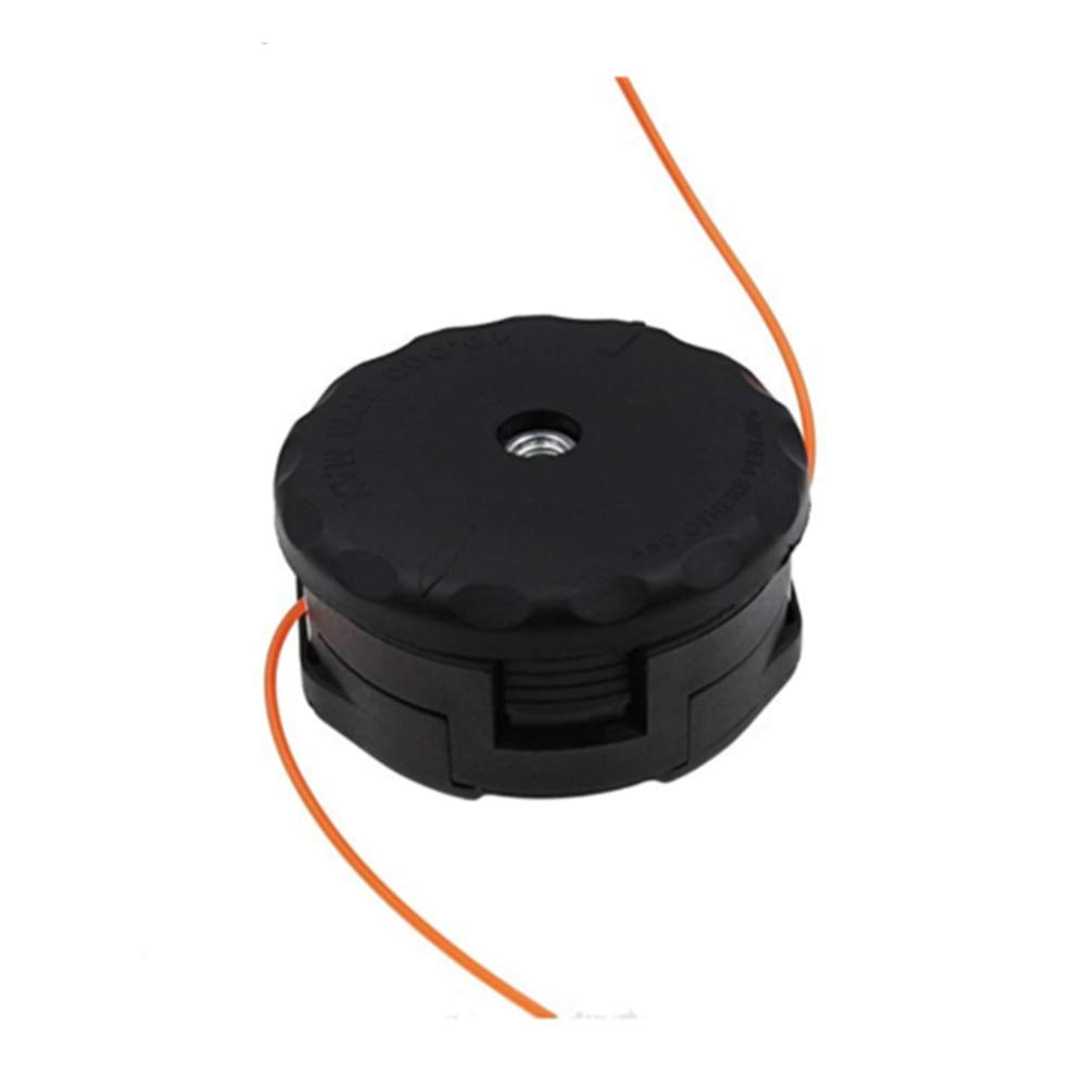 1 Pack Replacement Trimmer Head for Echo Weed Eater SRM-225 SRM-230 SRM-210 PAS210 PAS211 PAS225 Straight Shaft Trimmers - M10x1.25 Screw Model (Not for Heavy Duty) - Perfect for Lawn Care, Yard Maintenance & Landscaping