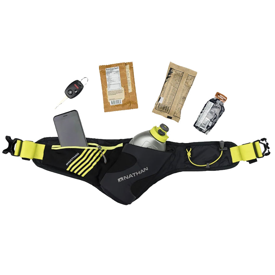 PEAK HYDRATION WAIST PACK - Lightweight Running Belt with Water Bottle Holder, Hands-Free Hydration Pack for Hiking, Jogging & Outdoor Activities