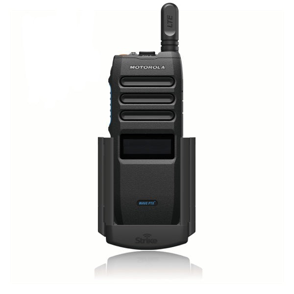 Motorola WAVE PTX TLK 110 Two-Way Radio Car Cradle Head - Secure Mount for Vehicle Communication - Perfect for Trucking, Construction & Emergency Services