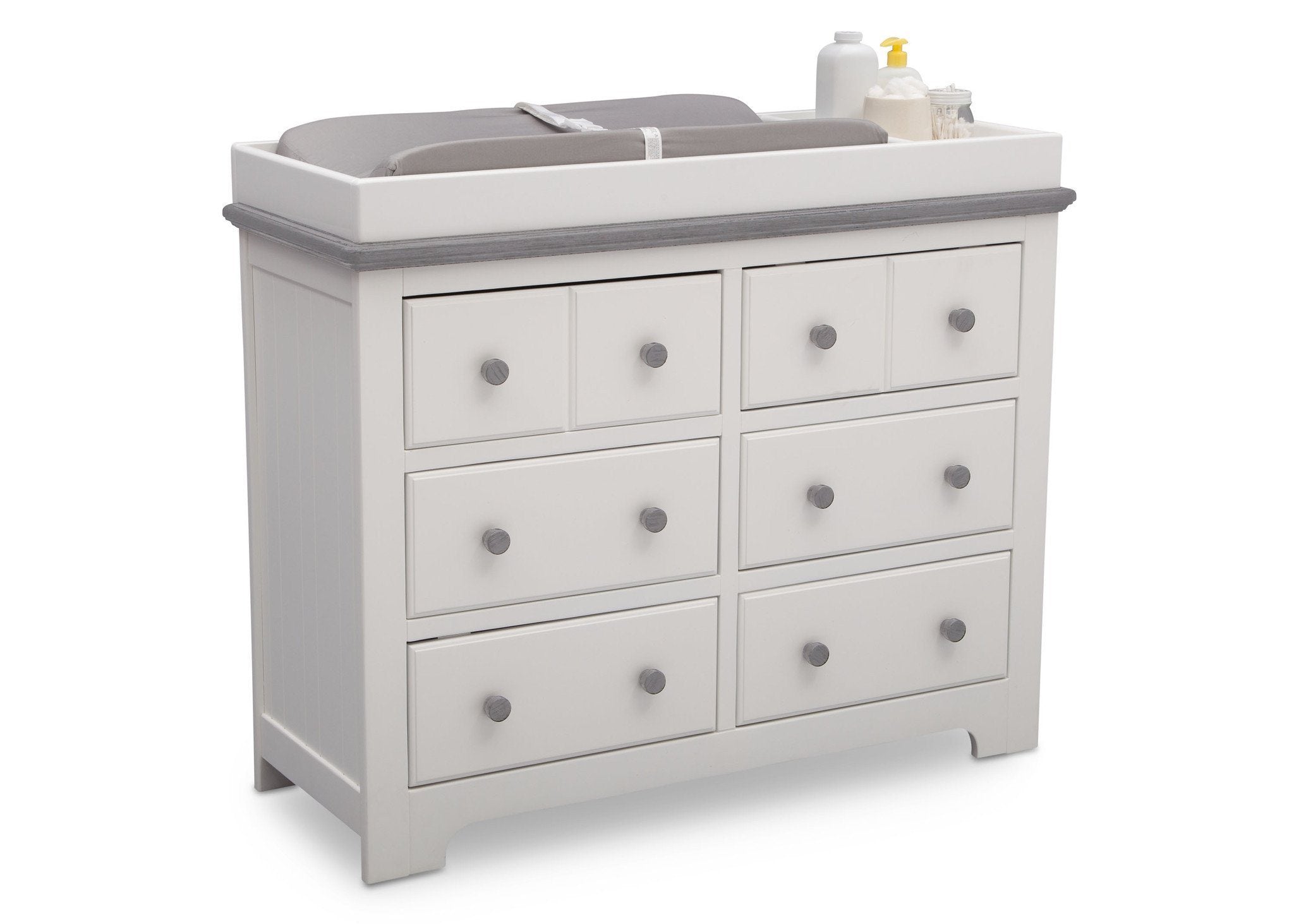 Providence 6 Drawer Dresser - Solid Wood Bedroom Chest of Drawers for Clothes Storage | Perfect for Master Bedroom, Guest Room & Nursery Organization