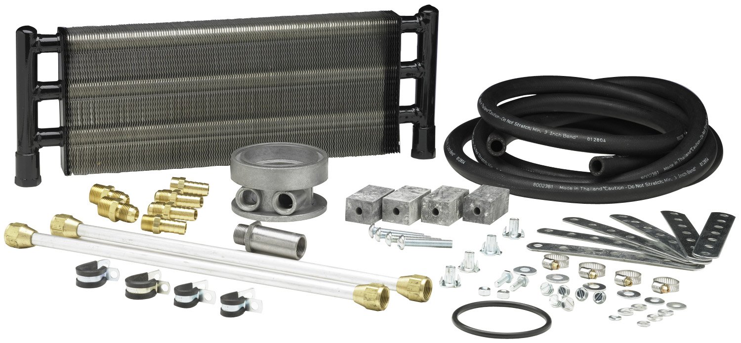 Hayden Automotive 1046 Swirl-Cool Engine Oil Cooler Kit - High Performance Cooling System for Cars & Trucks - Perfect for Towing, Racing & High-Temperature Conditions