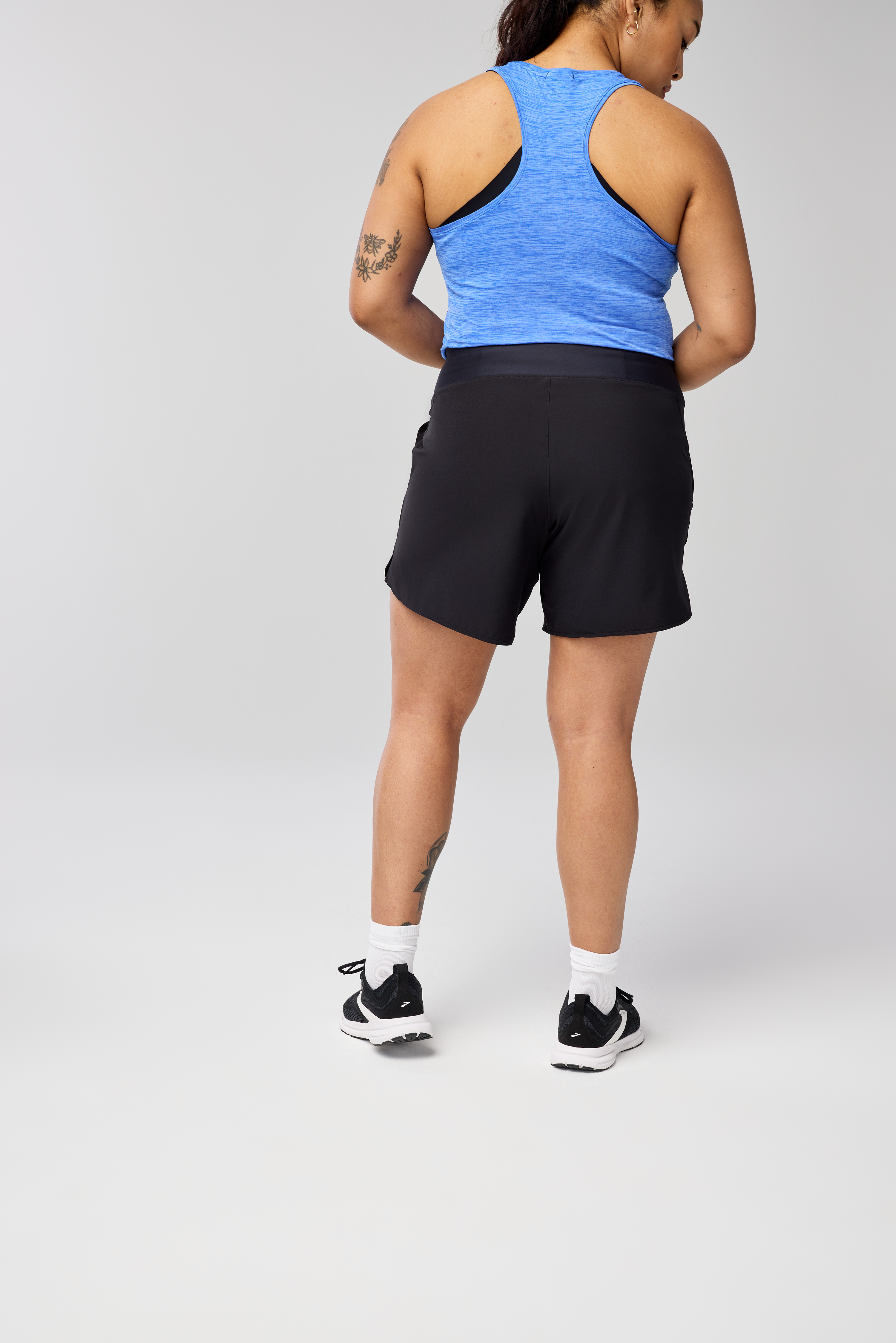 Women's Chaser 7 Short 2.0 Running Shorts - Black - Lightweight & Breathable for Workouts, Yoga, and Gym