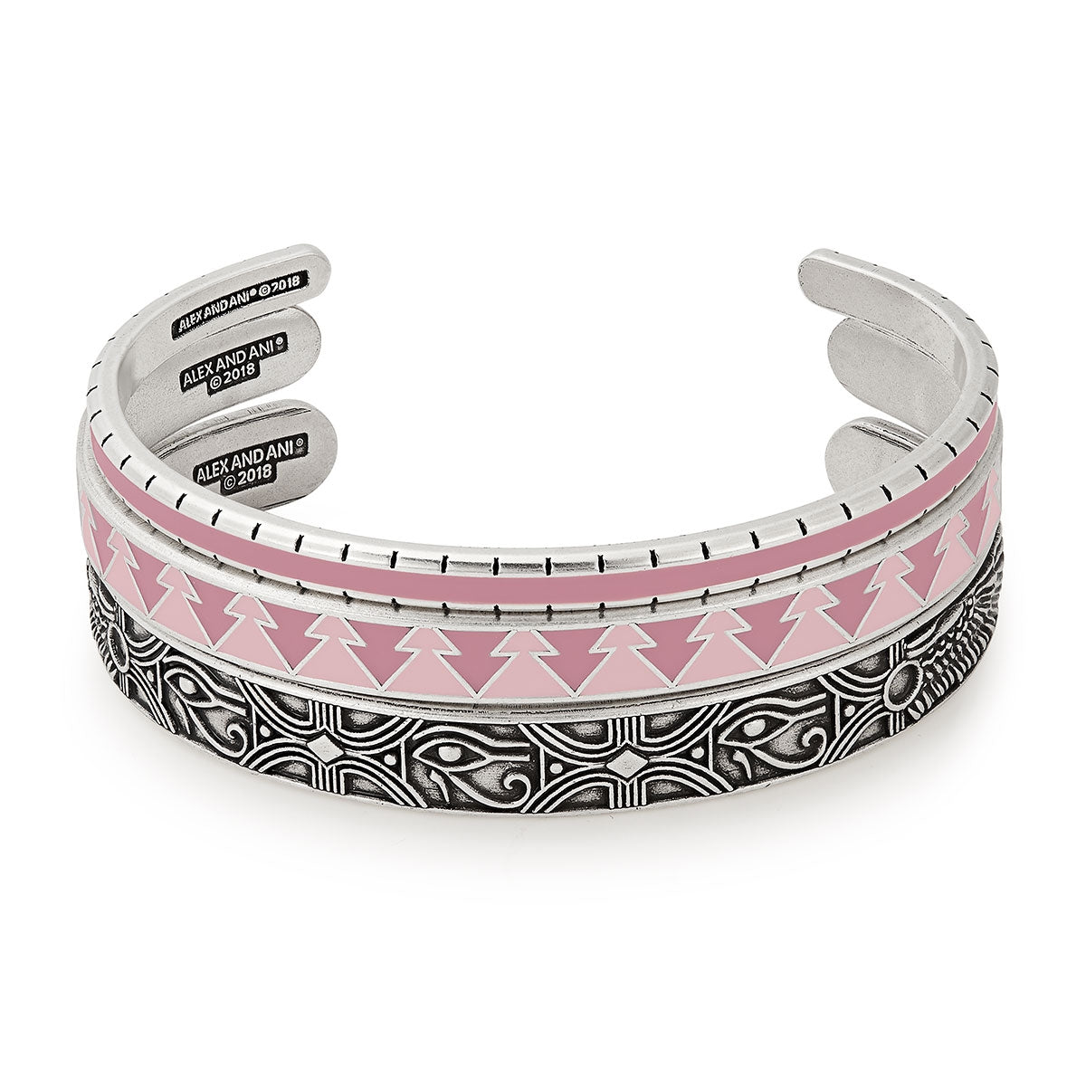 Eye of Horus Cuff Bracelet Set of 3 - Ancient Egyptian Protection Amulet Jewelry for Women - Perfect for Spiritual Healing, Boho Fashion & Gift Giving