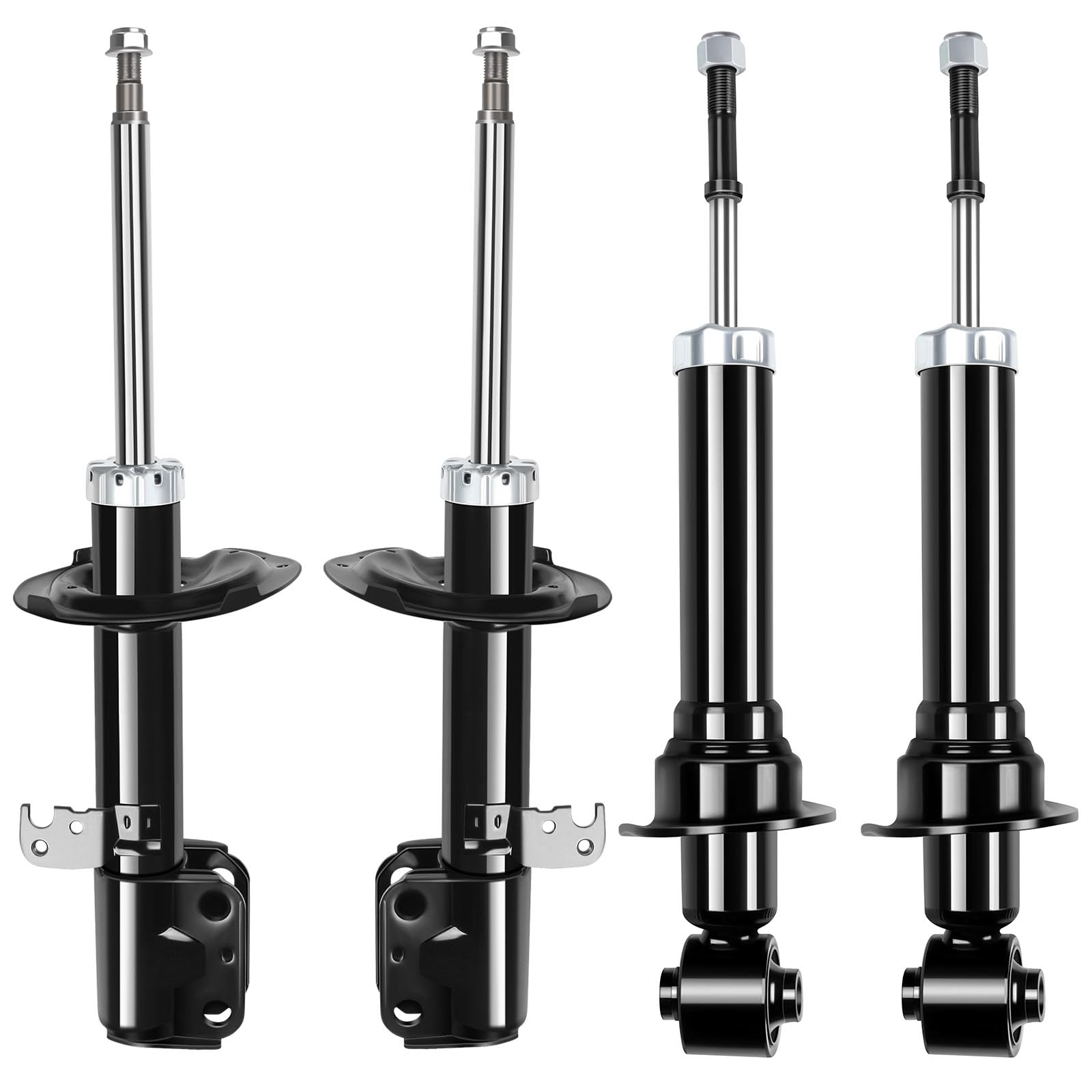 ECCPP Front & Rear Shock Absorber Kit for 2005-2010 Scion tC - Gas Struts Set (Part #339128, 339129, 341457) - Smooth Ride & Enhanced Handling for City Driving & Road Trips