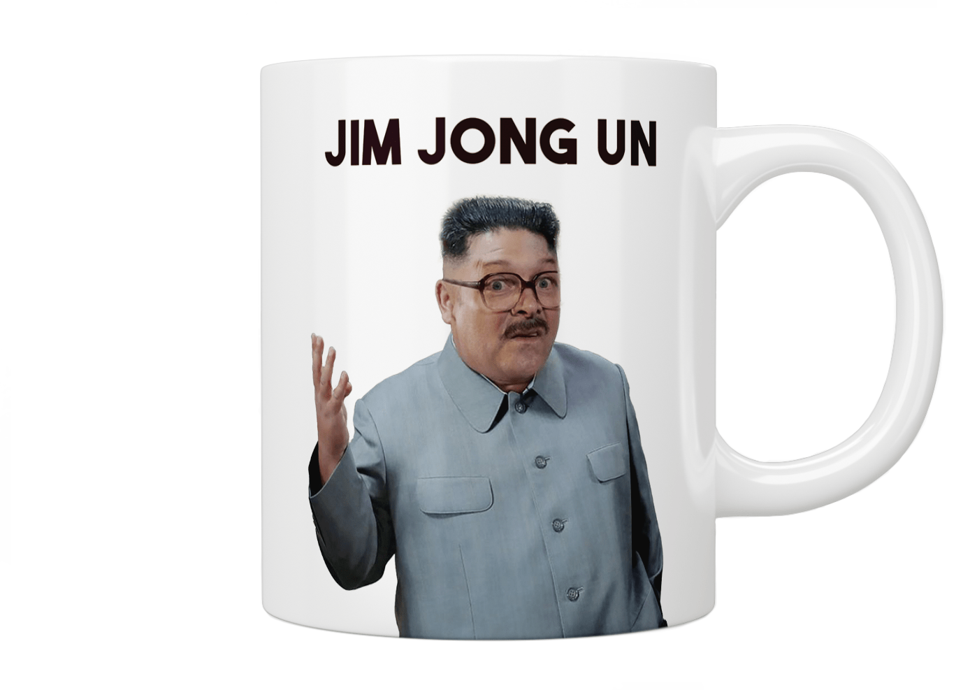 Funny Kim Jong Un Coffee Mug - Novelty Gift for Friday Night Dinner Fans - Perfect for Coffee, Tea & Office Humor