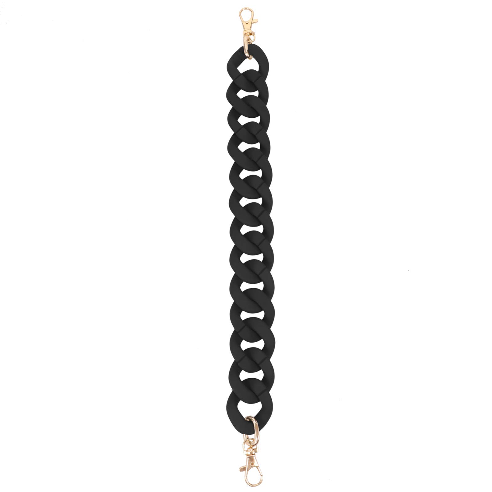 ABOOFAN White Chain Strap Crossbody Bag - Replacement Purse Strap for Handbags & Totes, Durable Plastic Chain Shoulder Strap - Perfect for Casual Outings, Parties & Everyday Use