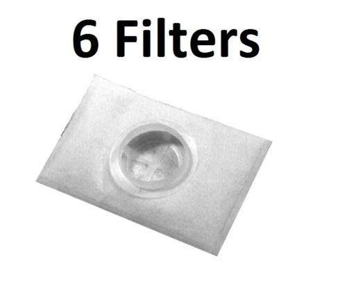 HASMX 6-Pack Replacement Canister Vacuum Cleaner Exhaust After Filters for Electrolux 2100 6500 Epic Diplomat LE - 4.5