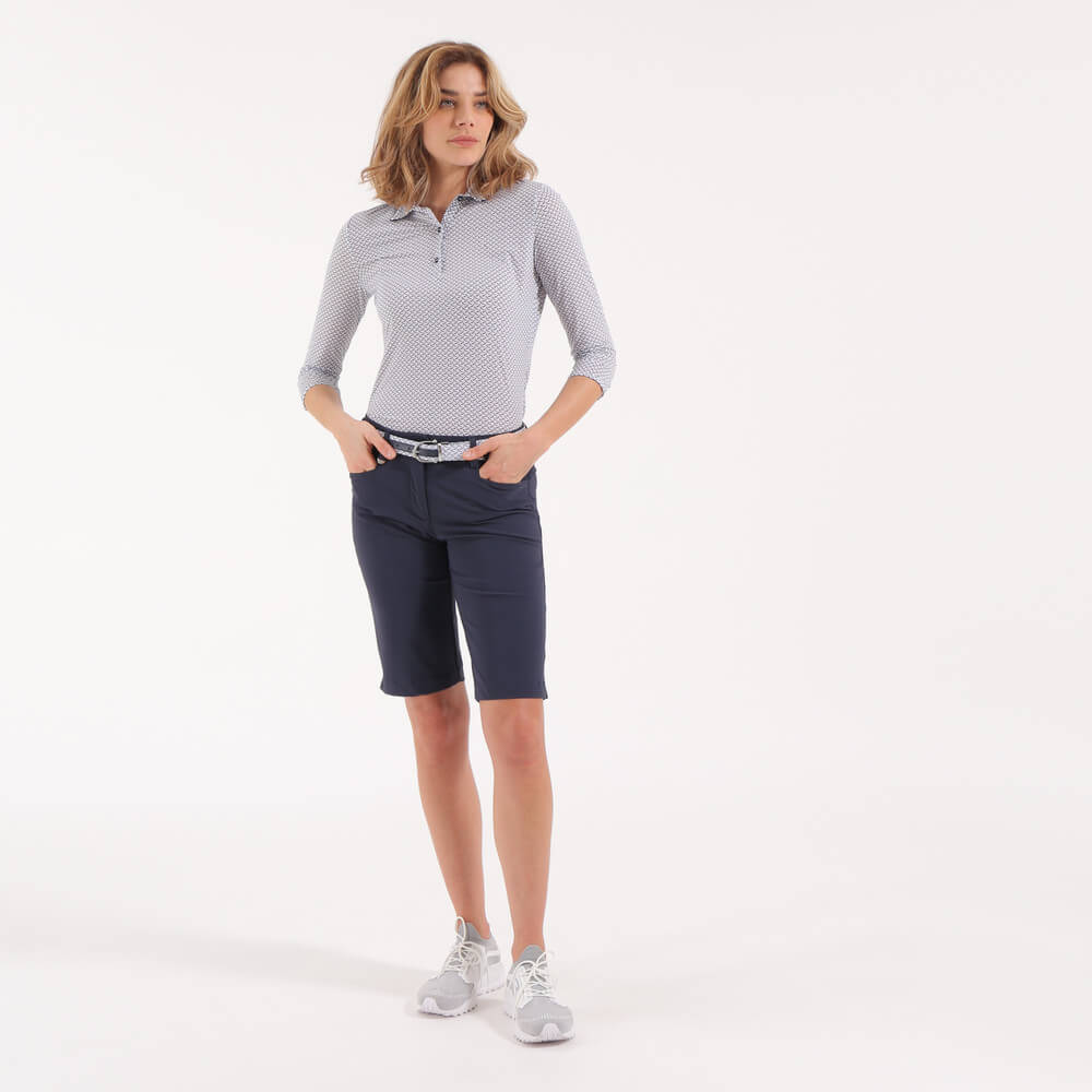 APOLIDE NITRO SECOND SKIN POLO Shirt - Men's Slim Fit Performance Golf Polo - Moisture Wicking & Breathable Fabric - Final Sale - Perfect for Golf, Tennis & Casual Wear