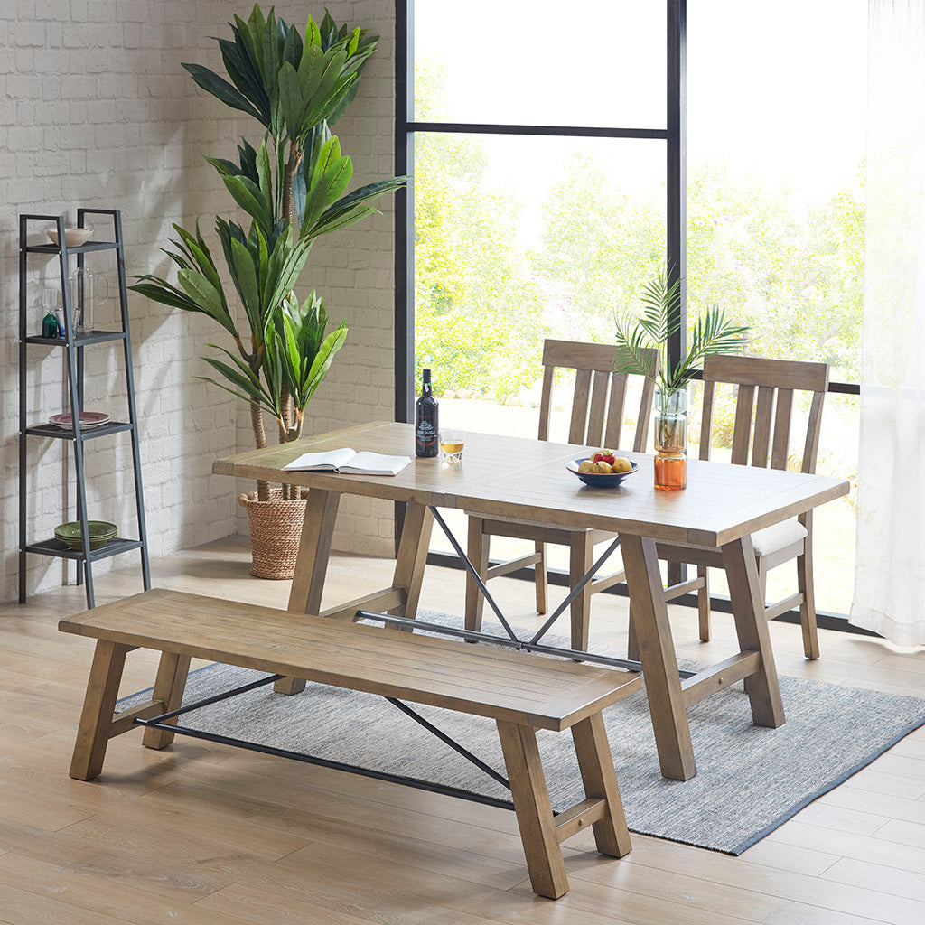 Modern Dining Side Chairs Set of 2 - Sturdy Wooden Kitchen Chairs with Padded Seat - Perfect for Dining Room, Kitchen, Breakfast Nook & Small Spaces