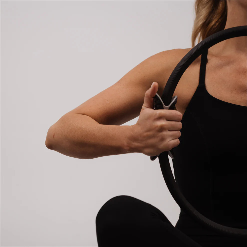 Premium Pilates Ring - High-Quality Fitness Resistance Circle for Home Workouts, Yoga & Strength Training | Ideal for Toning, Stretching & Core Exercises