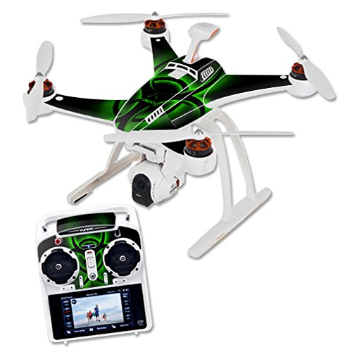 MightySkins Custom Skin Wrap for Blade Chroma Quadcopter Drone - Durable Protective Cover Sticker with Bio Glow Design - Perfect for Drone Protection and Personalization in Outdoor Aerial Photography