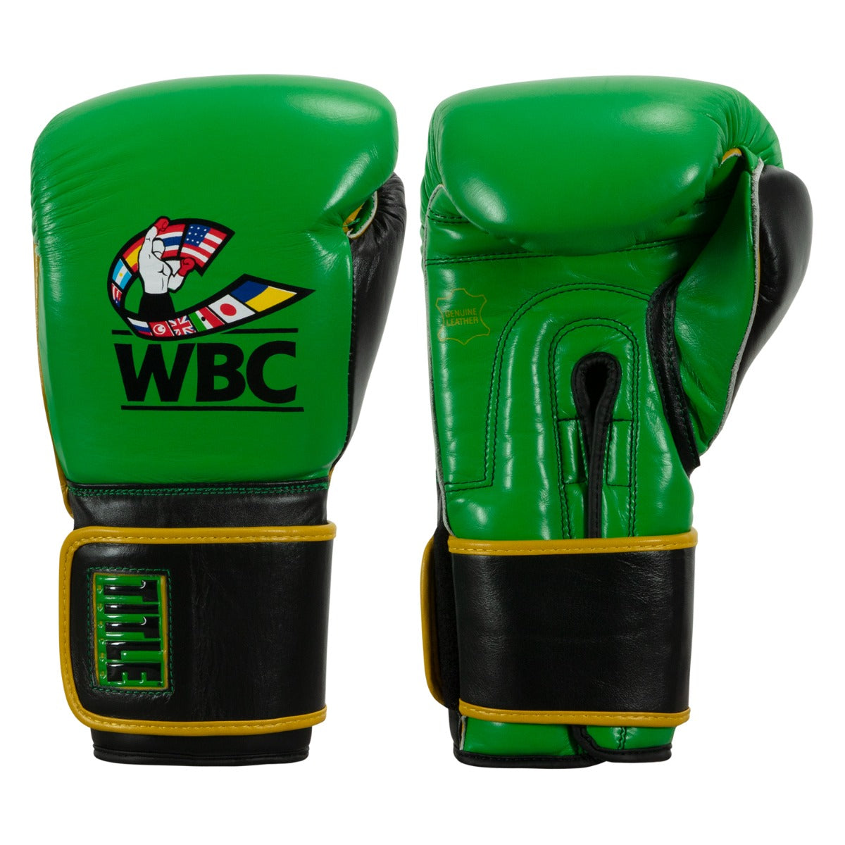 WBC by TITLE Boxing Training Gloves - Professional Boxing & MMA Sparring Gear for Fitness Training & Heavy Bag Workouts