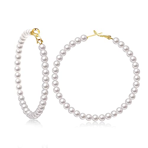 55mm-Pearl Earrings