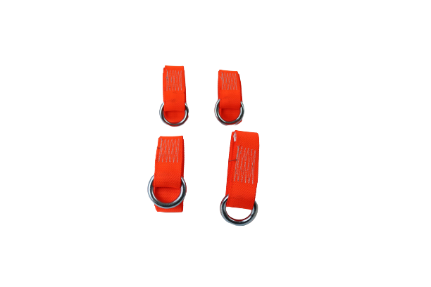 2-Pack 10' Diamond Weave Lasso Wheel Lift Straps (4 Total) - Heavy Duty Towing & Recovery Straps for Trucks, SUVs, ATVs - Off-Road, Farm & Emergency Vehicle Recovery Accessories